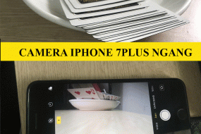 Camera ngang iPhone 7plus