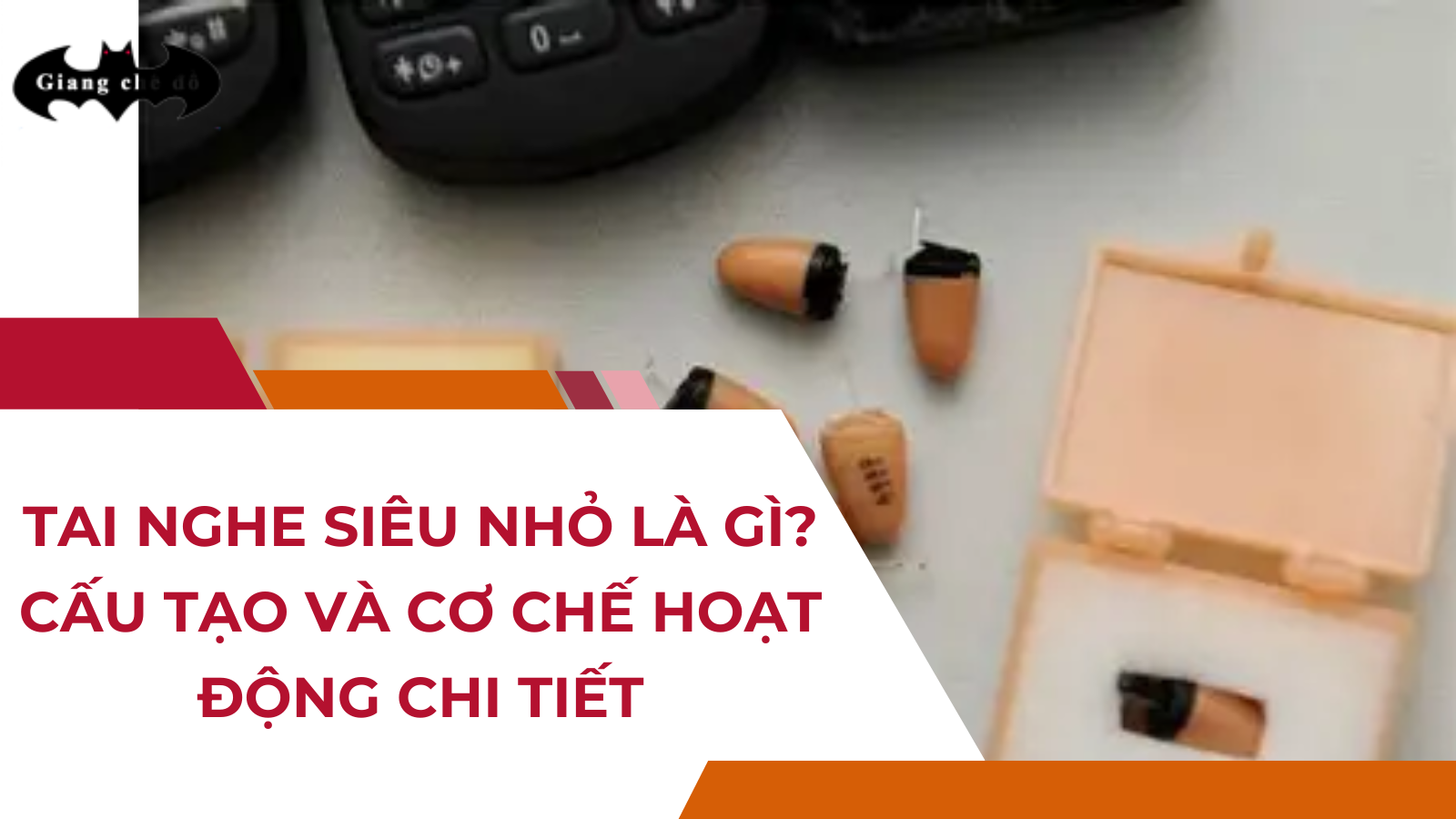 Tai nghe siêu nhỏ là gì? Cấu tạo và cơ chế hoạt động chi tiết