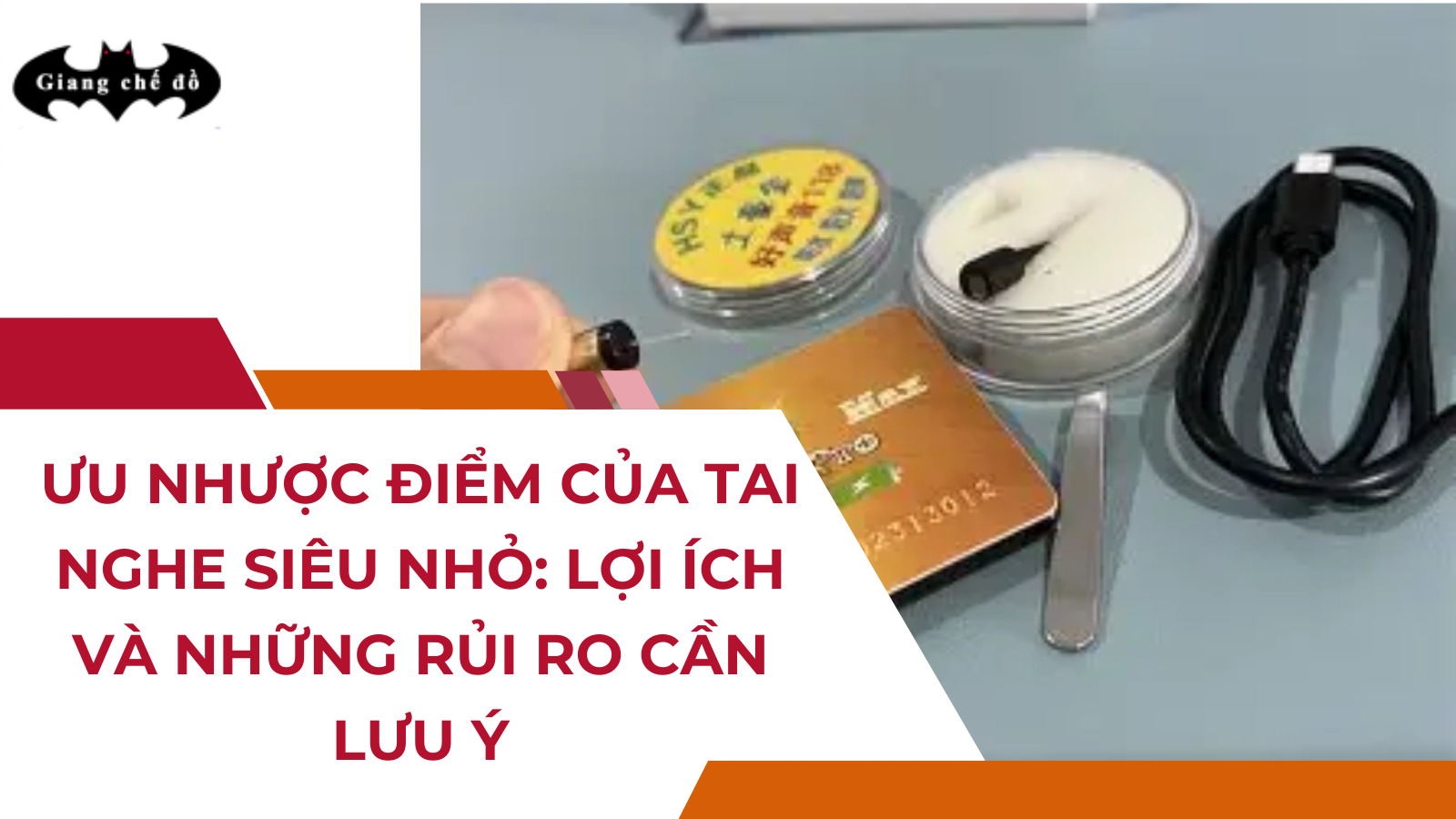 Ưu nhược điểm của Tai nghe siêu nhỏ: Lợi ích và những rủi ro cần lưu ý