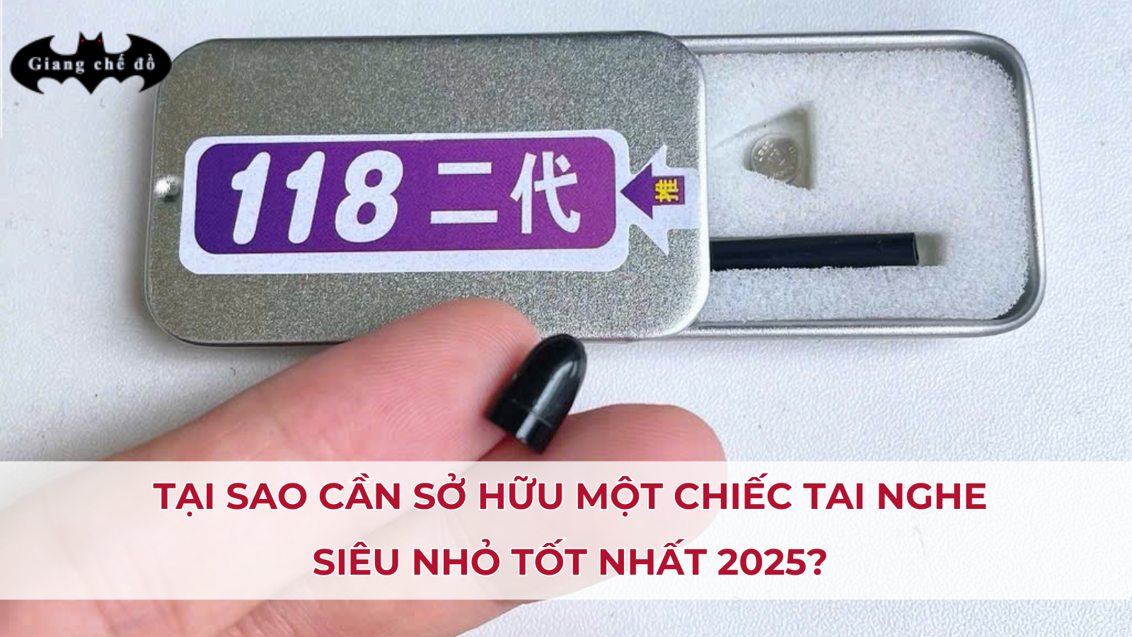 So sánh chi tiết 5 Mẫu Tai nghe siêu nhỏ được ưa chuộng nhất 2025