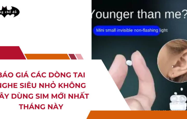 Báo giá các dòng tai nghe siêu nhỏ không dây dùng sim mới nhất tháng này