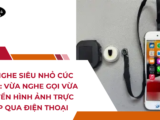 Tai nghe siêu nhỏ cúc áo 4K: Vừa nghe gọi vừa truyền hình ảnh trực tiếp qua điện thoại