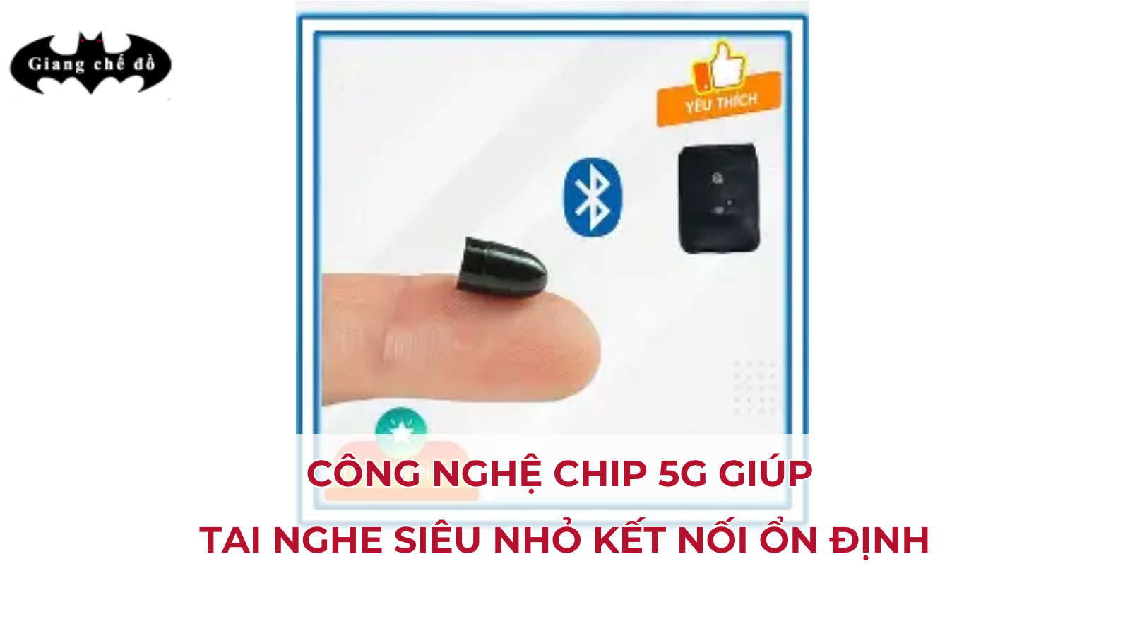 Công nghệ chip 5G giúp tai nghe siêu nhỏ kết nối ổn định
