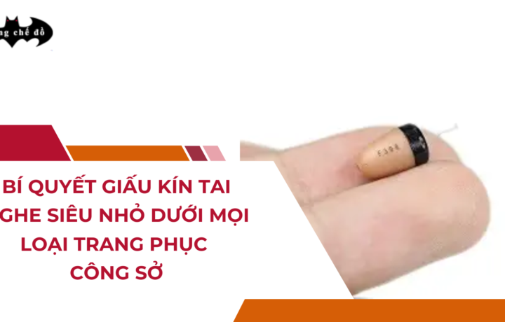 Bí quyết giấu kín tai nghe siêu nhỏ dưới mọi loại trang phục công sở