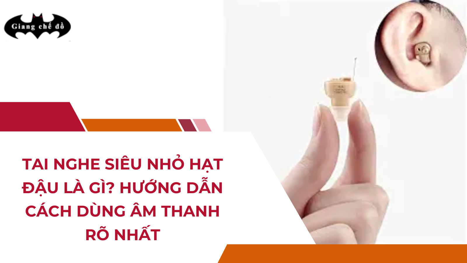 Tai Nghe Siêu Nhỏ Hạt Đậu Là Gì? Hướng Dẫn Cách Dùng Âm Thanh Rõ Nhất