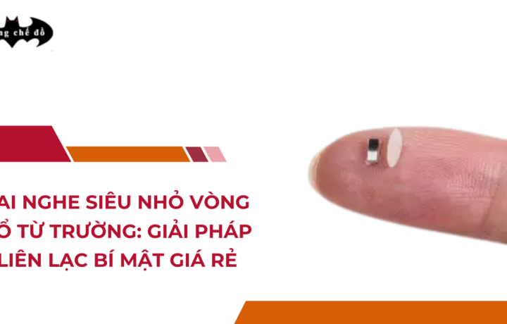 Tai Nghe Siêu Nhỏ Vòng Cổ Từ Trường: Giải Pháp Liên Lạc Bí Mật Giá Rẻ