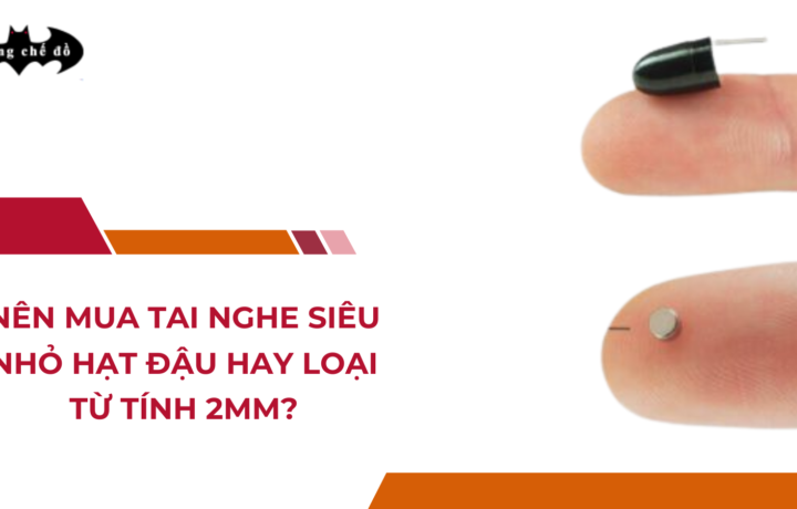Nên Mua Tai Nghe Siêu Nhỏ Hạt Đậu Hay Loại Từ Tính 2mm?