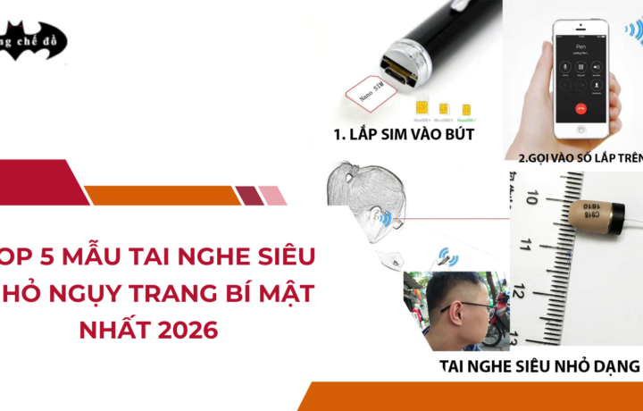 Top 5 Mẫu Tai Nghe Siêu Nhỏ Ngụy Trang Bí Mật Nhất 2026