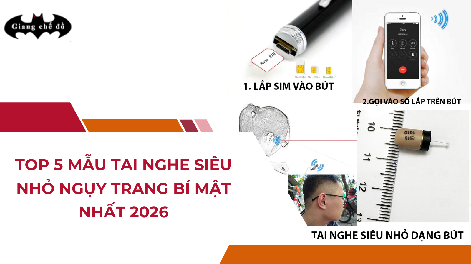 Top 5 Mẫu Tai Nghe Siêu Nhỏ Ngụy Trang Bí Mật Nhất 2026