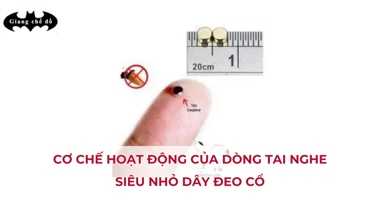 Cơ chế hoạt động của dòng tai nghe siêu nhỏ dây đeo cổ